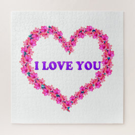 Te Amo El Rompecabezas De Jigsaw