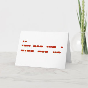 "Te amo" en tarjeta de la nota o de felicitación