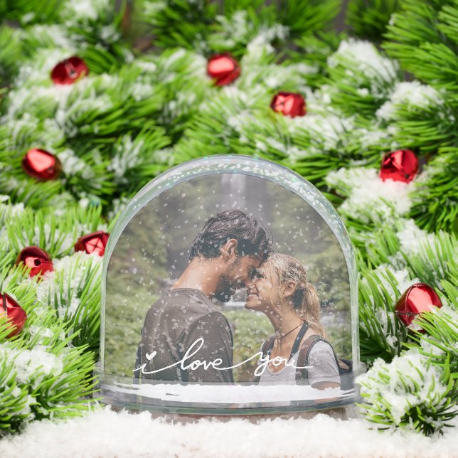 Te Amo Foto De Escritura Moderna (Navidad)