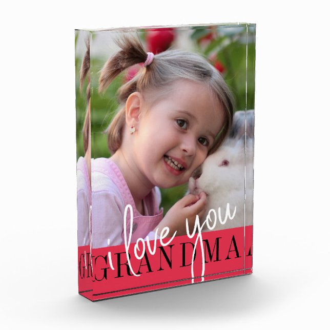 Te amo foto de la abuela (Izquierda)