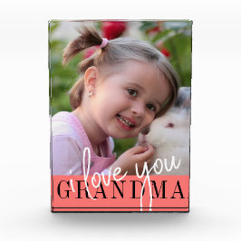 Te amo foto de la abuela