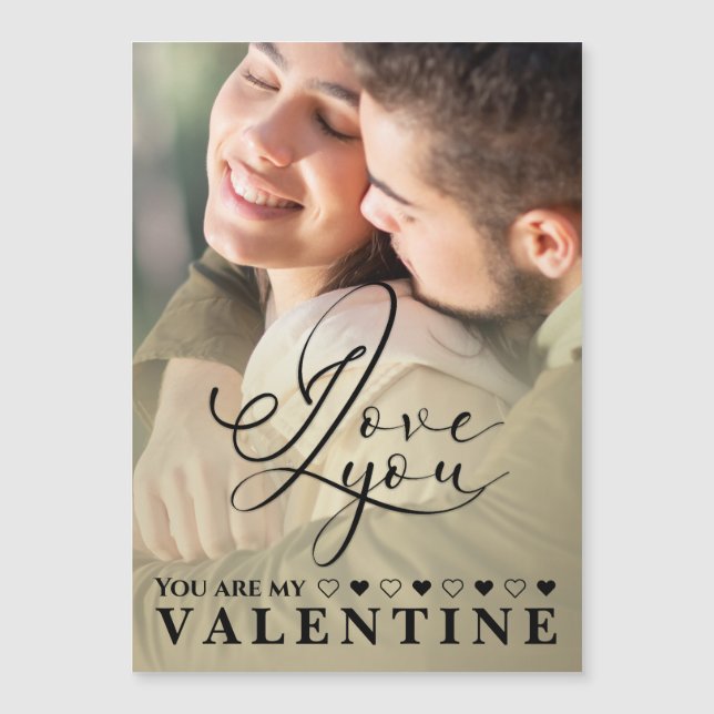 Te amo Foto del Día de San Valentín (Anverso)