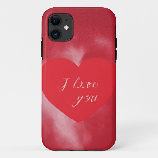 Te Amo Funda de móviles Heart (Reverso)