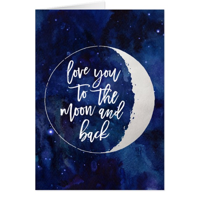 Te Amo Hasta La Luna y De Regreso | (Frente)