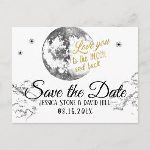 Te Amo Hasta la Luna y de Regreso Invitación de Bo