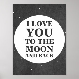 Te Amo Hasta La Luna Y De Regreso | Póster