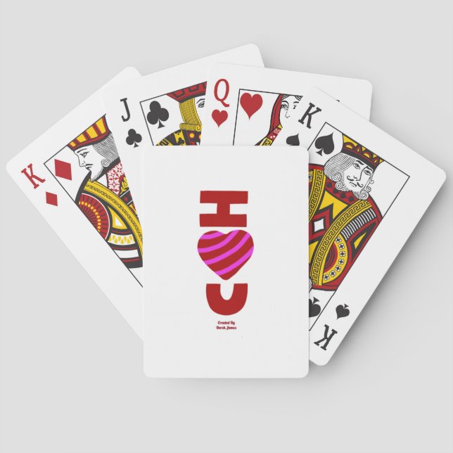 Te Amo Jugando Cartas (Reverso)