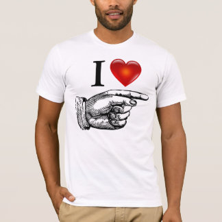 Te amo la camiseta
