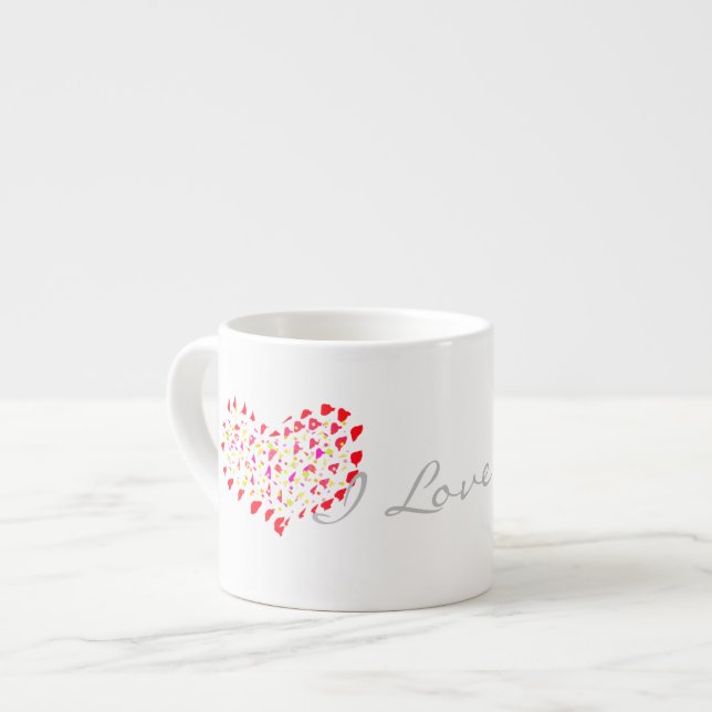 Te amo la Copa de tazas de café de Espresso (Izquierda)