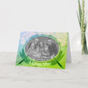 Te Amo La Tarjeta Fotográfica Dragonflies
