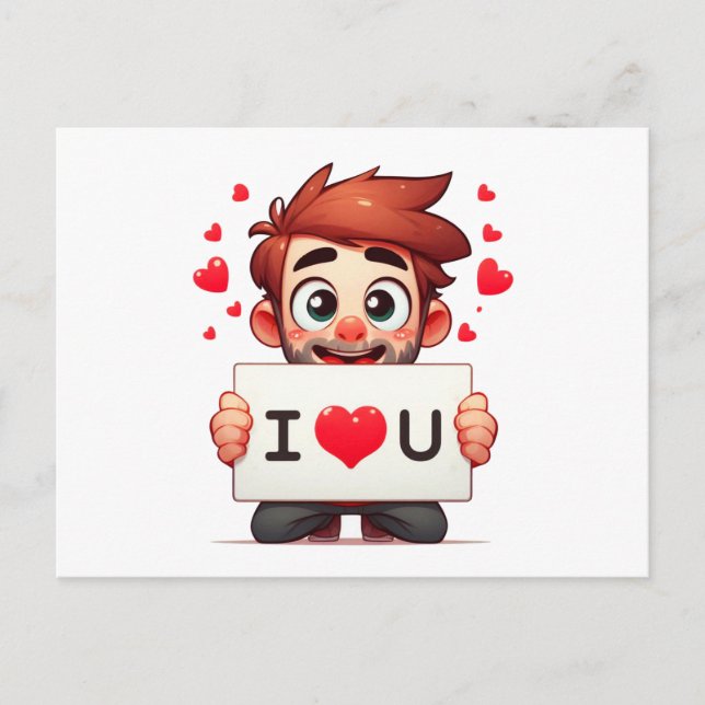 Te amo las tarjetas (Anverso)