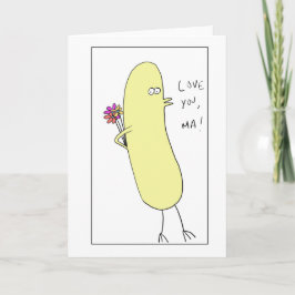 Te Amo Mamá Pájaro! Tarjeta