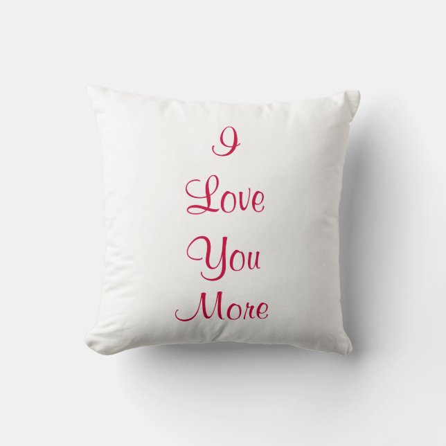 Te amo más almohada (Anverso)