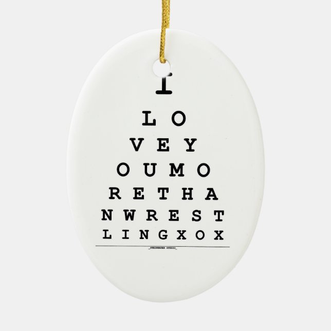 Te amo más que el ornamento de lucha (Frente)