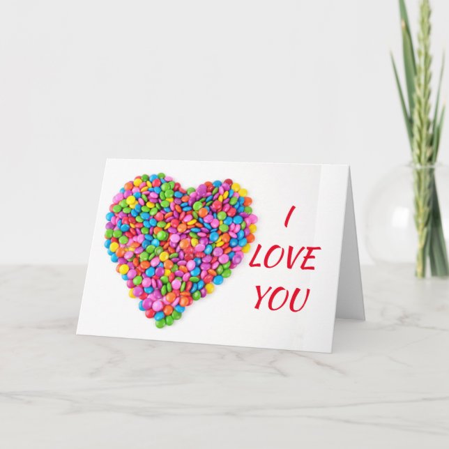 TE AMO ***MÁS QUE LA TARJETA DE CUMPLEAÑOS*** (Anverso)