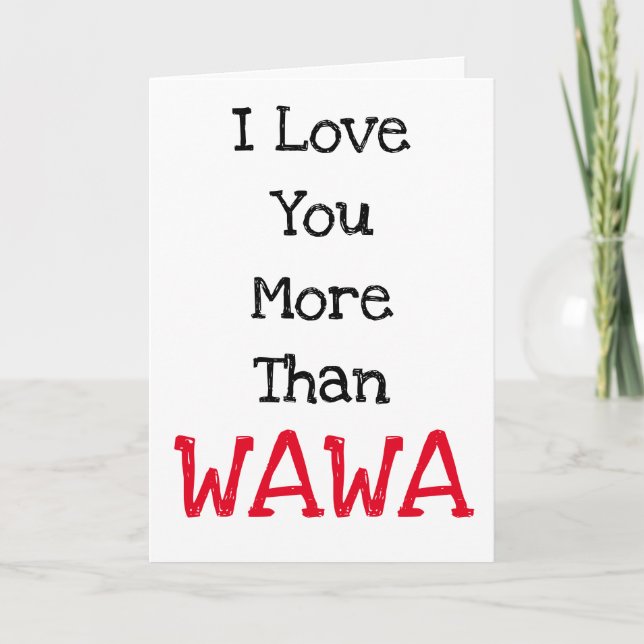 Te amo más que la tarjeta El día de San Valentín W (Anverso)