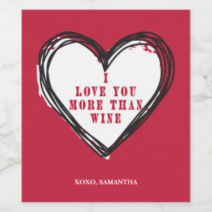 Te Amo Más Que Las Etiquetas De Vino