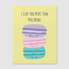 Te amo más que Macarons Kawaii Pastel Cute