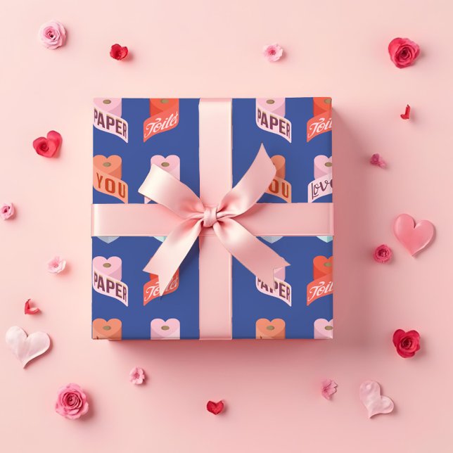 Te amo más que papel higiénico Valentine Candy (Love You More Than Toilet Paper Valentine Candy)