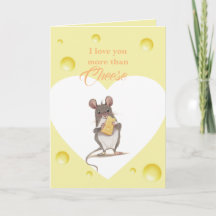 Te Amo Más Que Una Tarjeta De Queso