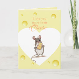 Te Amo Más Que Una Tarjeta De Queso