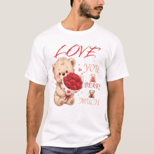 "Te Amo Mucho" Camiseta del Día de San Valentín