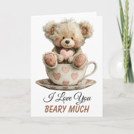 Te Amo Mucho En Taza Tarjeta Postal