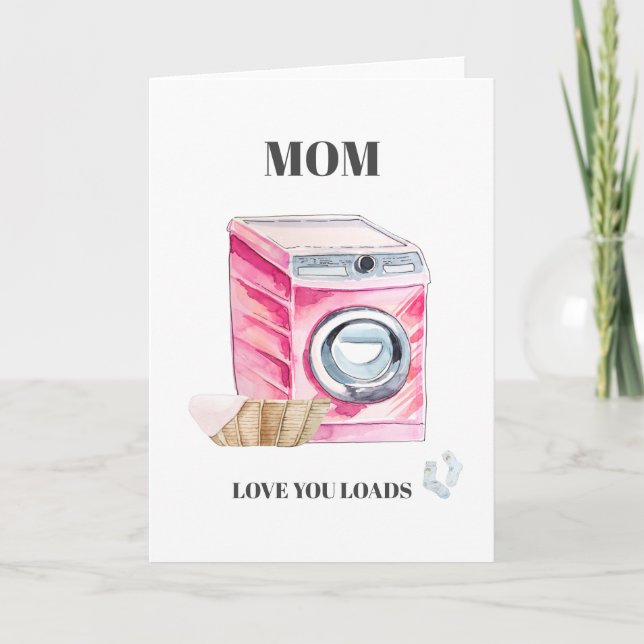 Te Amo Mucho | Tarjeta divertida de Día de la Madr (Anverso)