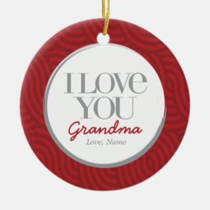 Te amo ornamento $21,95 (del personalizar)