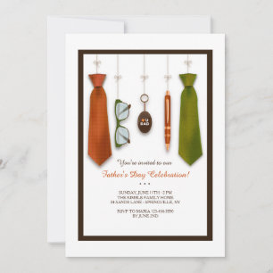 Te amo, papá, invitación del Día del Padre