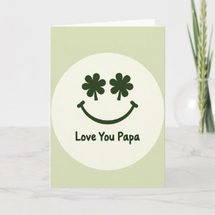 Te Amo Papá Tarjeta Sencilla