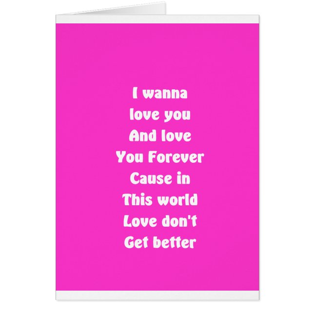 Te amo para siempre (Frente)