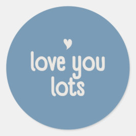 Te amo Pegatina - Bloom y Stick