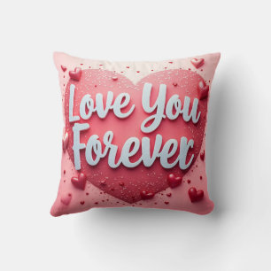 Te amo por siempre almohada - regalo El día de San