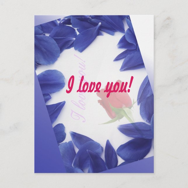 Te amo - postales (Anverso)