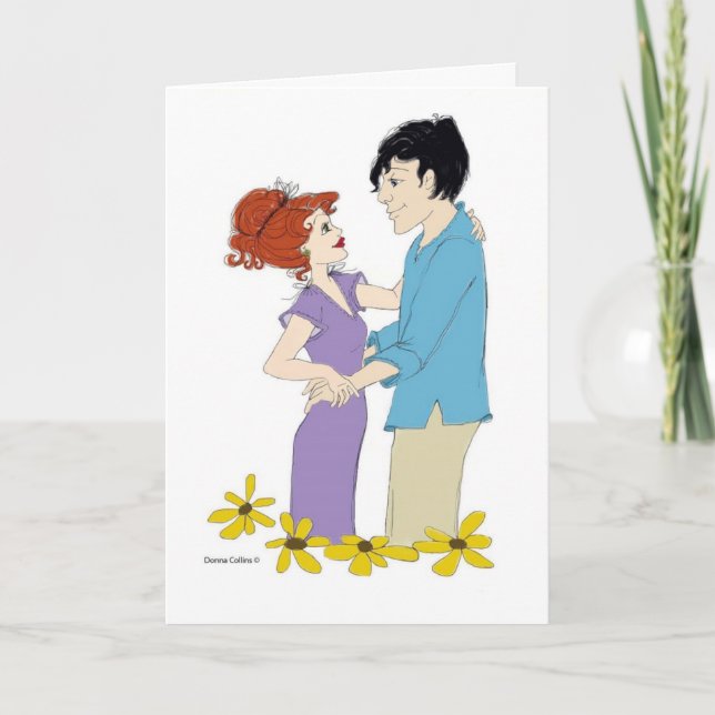 Te Amo Querida Tarjeta De Cumpleaños (Anverso)