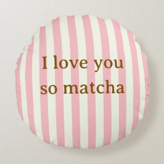 Te Amo Tanto Matcha Almohada Rosa Linda