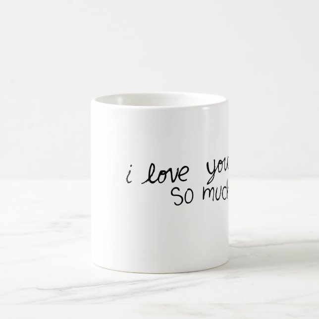 Te amo tanto taza de café (Centro)