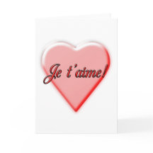 Te amo tarjeta