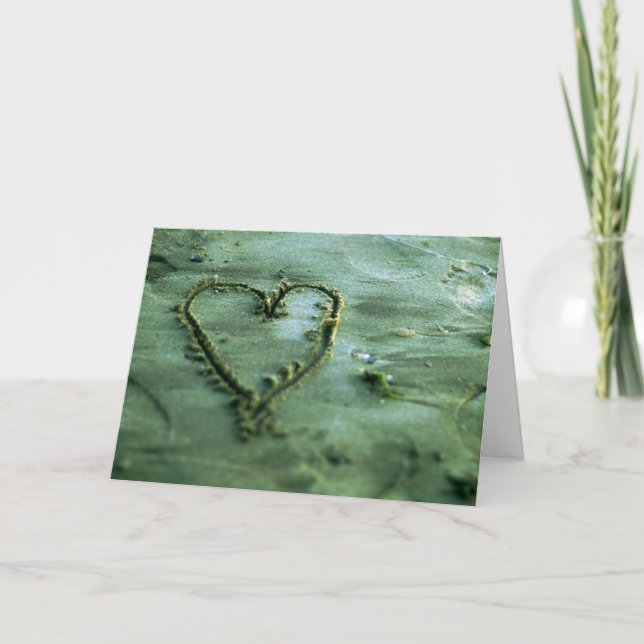 Te amo tarjeta (Anverso)