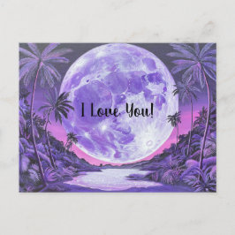 Te amo - Tarjeta de El día de San Valentín lunar