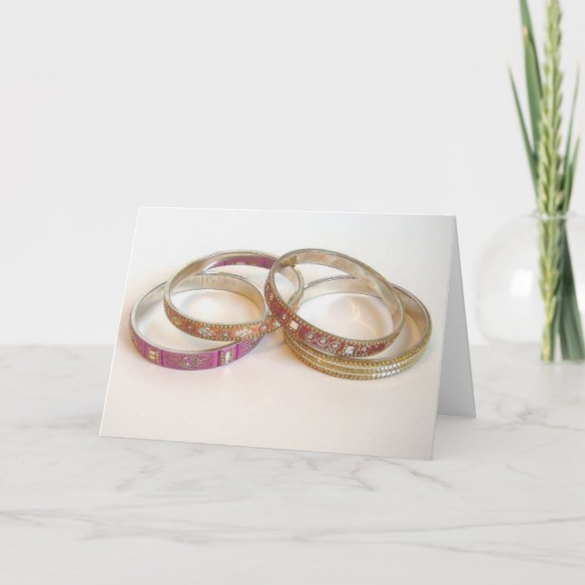"Te amo" tarjeta de la pulsera (Anverso)