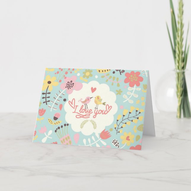 Te Amo - Tarjeta del Día de San Valentín (Anverso)