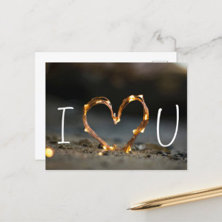Te amo | Tarjeta postal