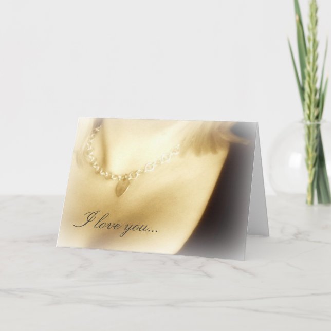 Te amo tarjeta - romance/tarjeta de la tarjeta del (Anverso)