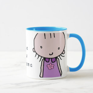 Te amo taza de la abuela