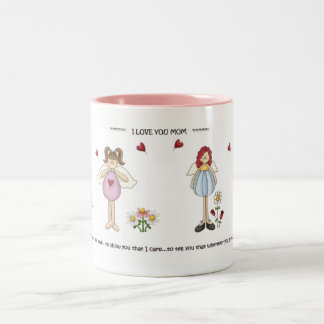 Te amo taza de la mamá