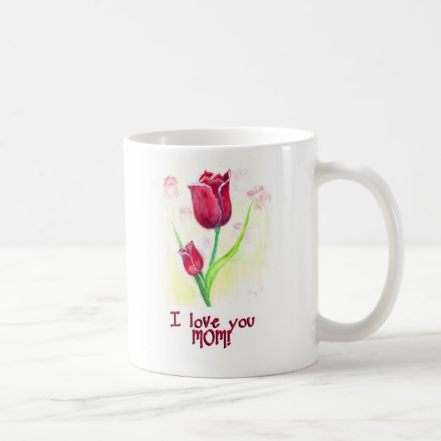 Te amo taza de la mamá (Derecha)