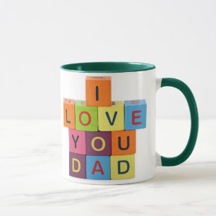 Te amo taza del papá