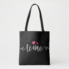 Te Amo Te Amo Valentín Español | Bolso de tela